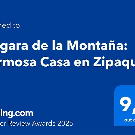 Zingara De La Montana: Hermosa Casa En Zipaquira Exterior photo